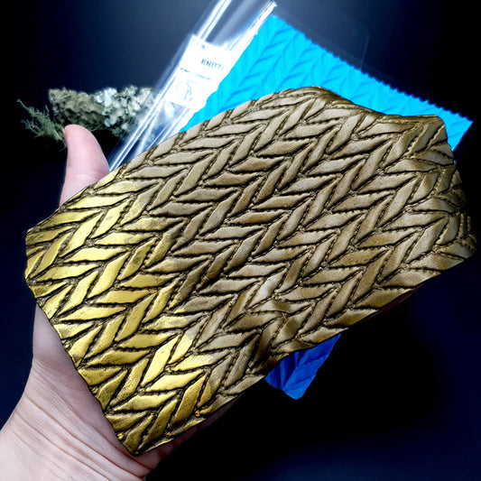 Silicone Texture - Knitted Pattern