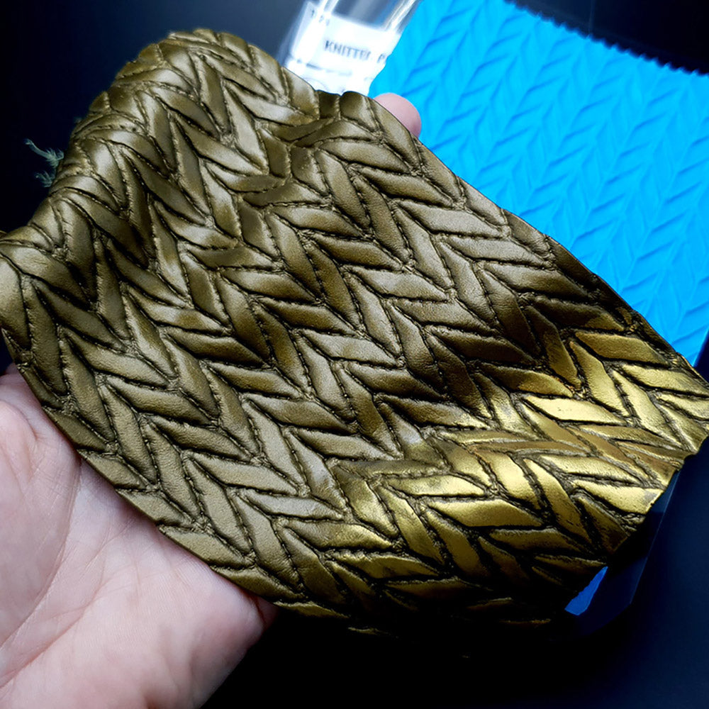 Silicone Texture - Knitted Pattern