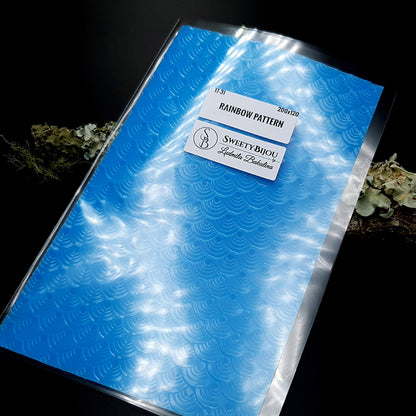 Silicone Texture - Rainbow Pattern