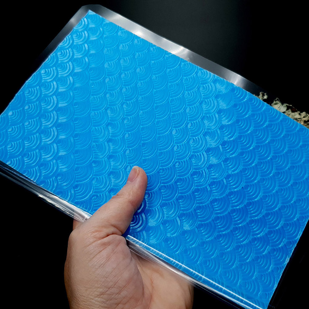 Silicone Texture - Rainbow Pattern