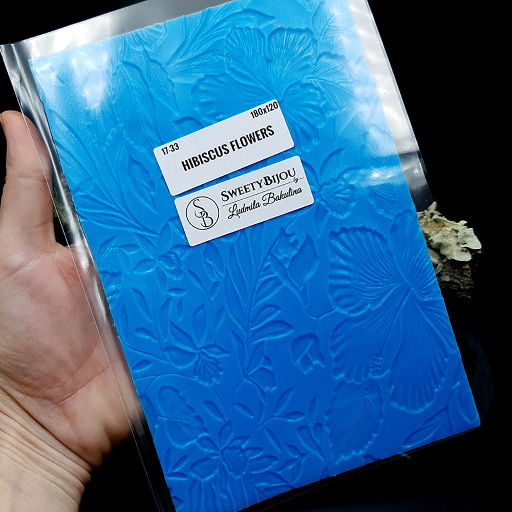 Silicone Texture - Hibiscus Flowers