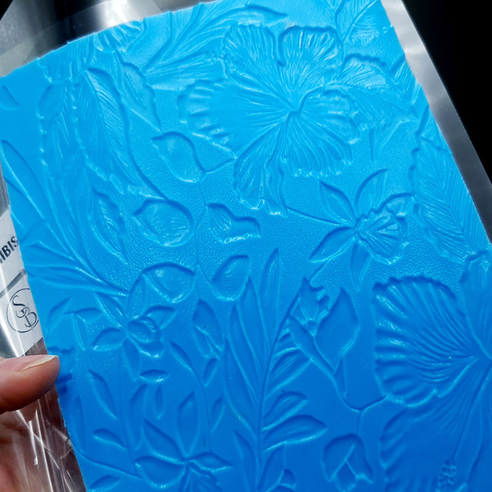 Silicone Texture - Hibiscus Flowers