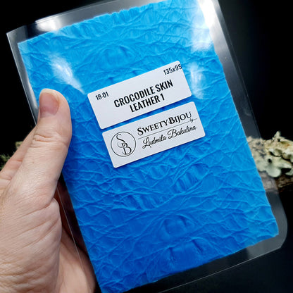 Silicone Texture - Crocodile Skin Leather 1