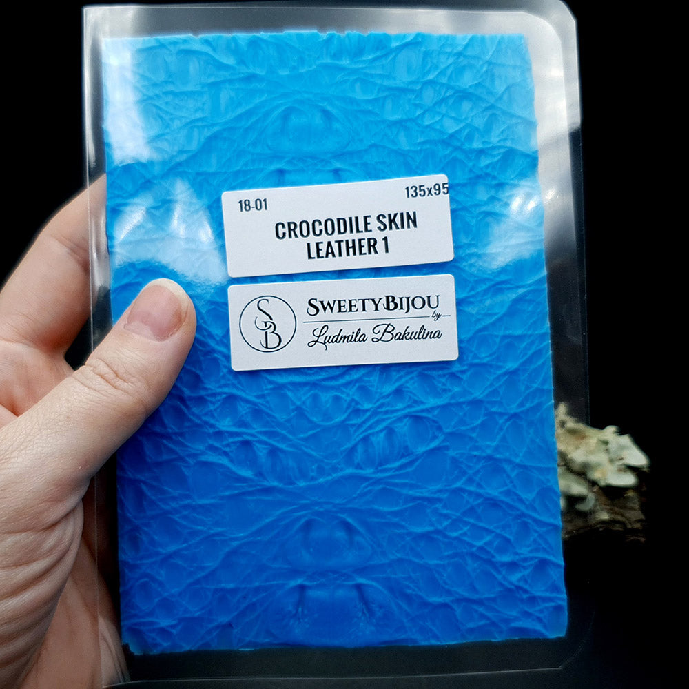 Silicone Texture - Crocodile Skin Leather 1