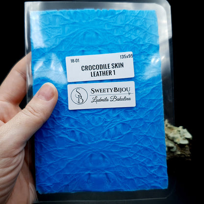 Silicone Texture - Crocodile Skin Leather 1
