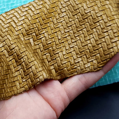 Silicone Texture - Weaving Grain Leather 2