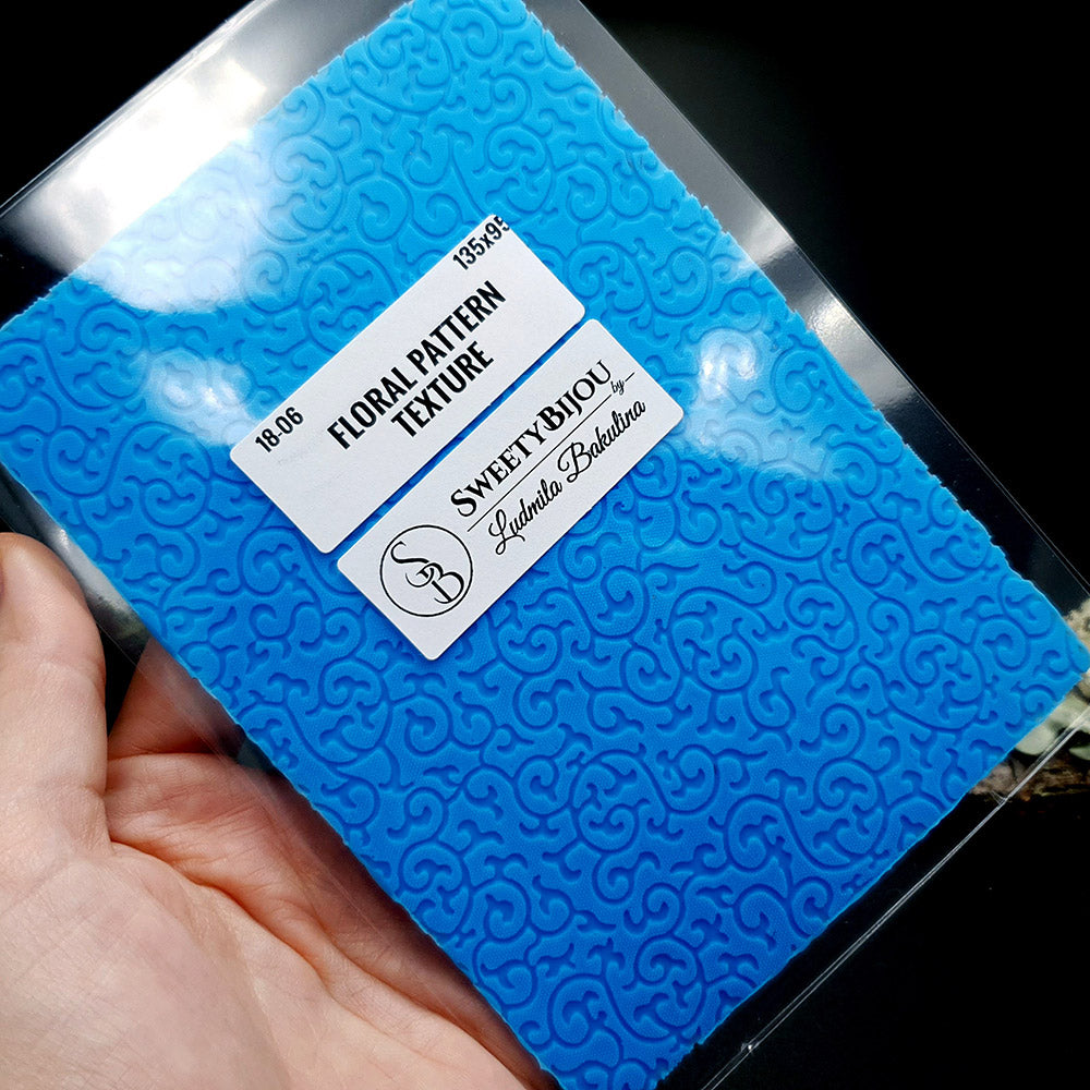 Silicone Texture - Floral, Small