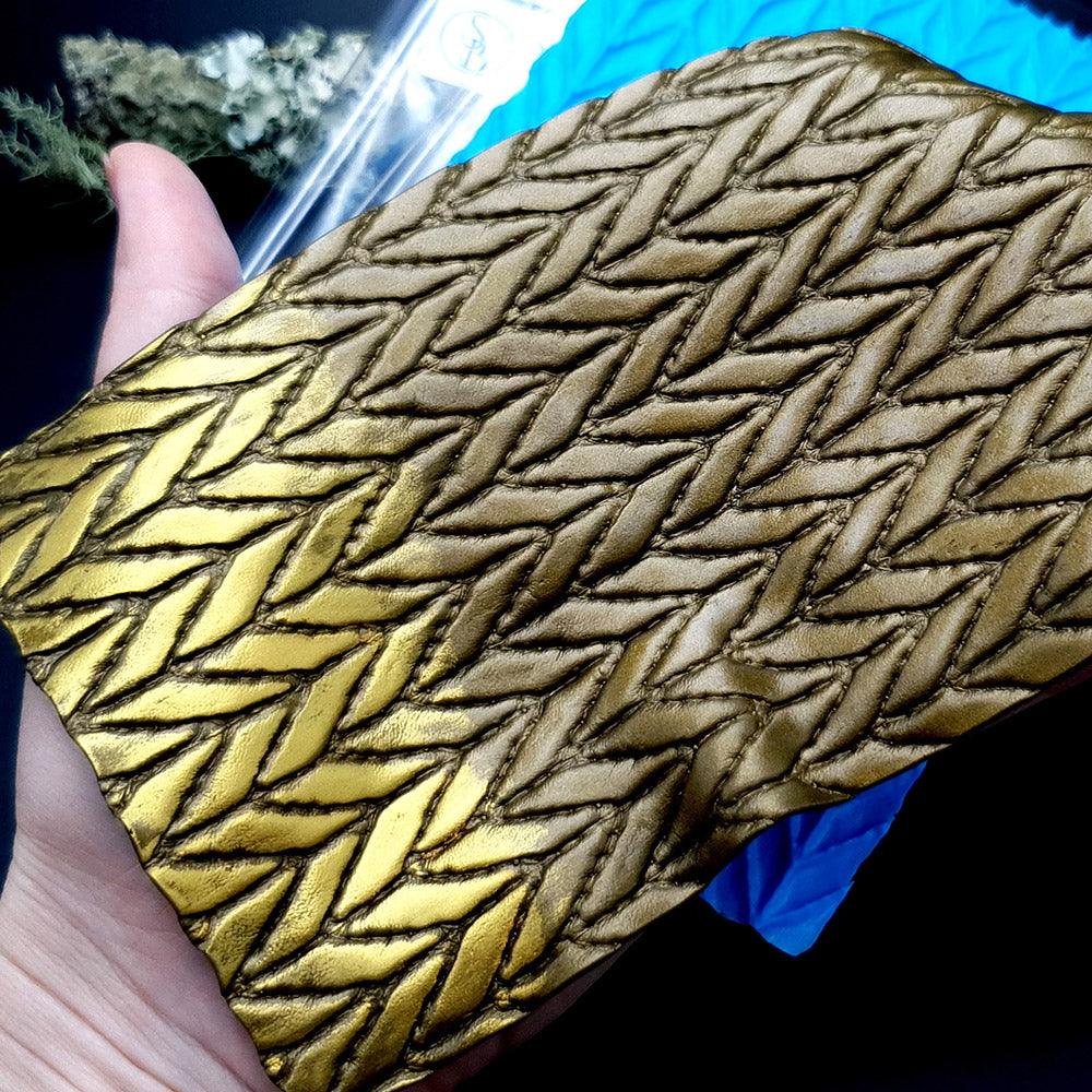 Silicone Texture - Knitted Pattern, Small