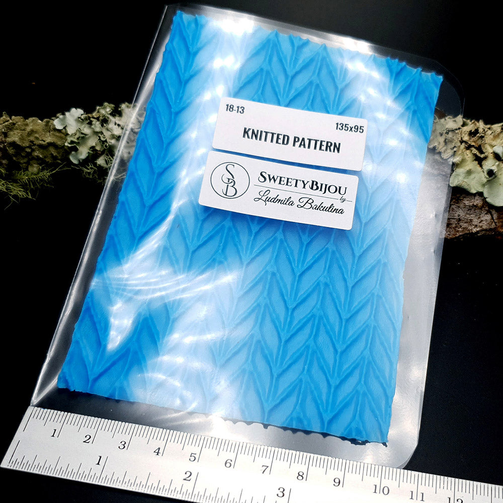 Silicone Texture - Knitted Pattern, Small