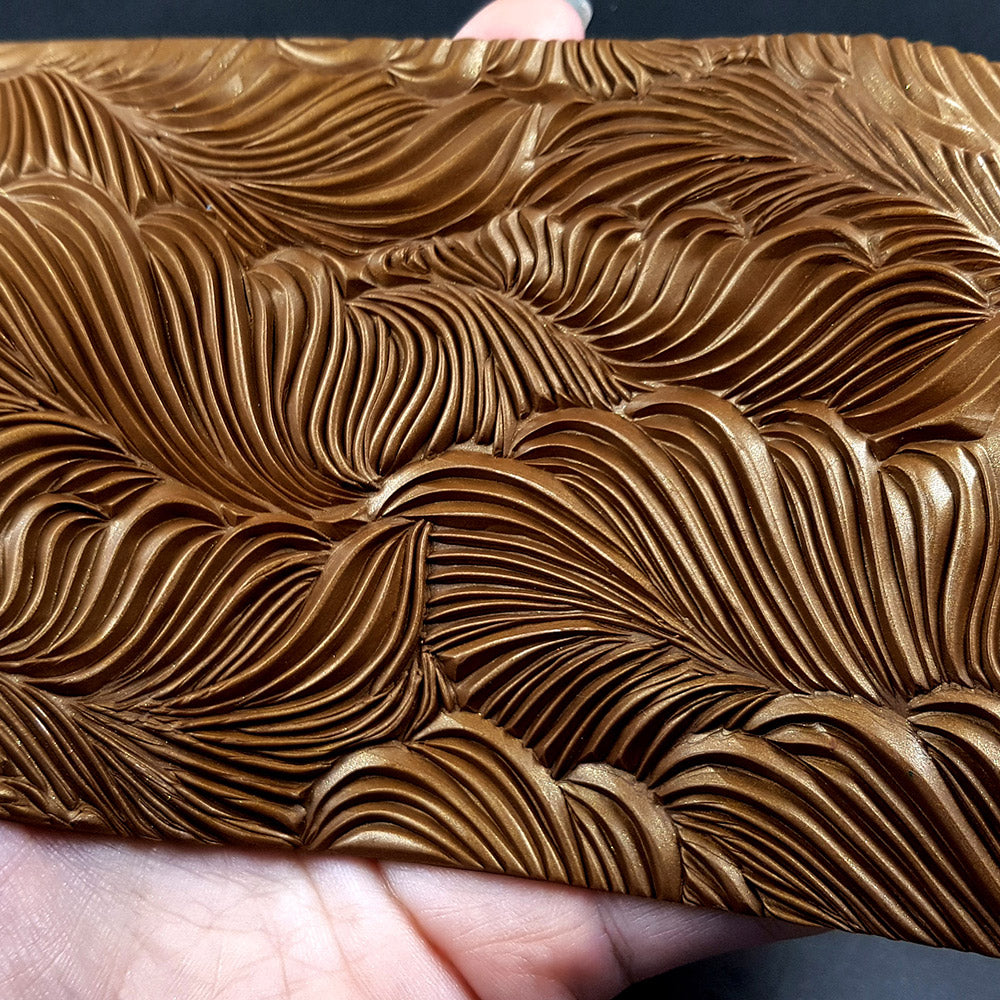 Silicone Texture - Hand-carved Textures - Feathers 1