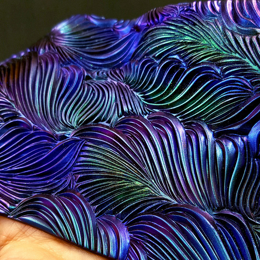 Hand Carved Silicone Texture - Feathers #1