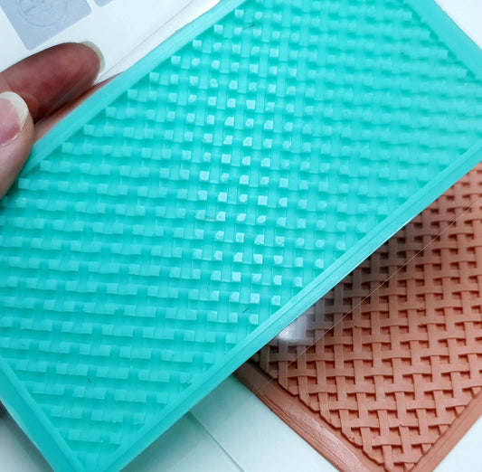 Silicone Texture - Wicker Fence