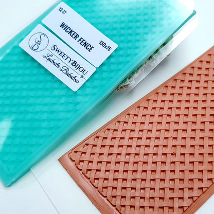 Silicone Texture - Wicker Fence