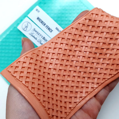 Silicone Texture - Wicker Fence