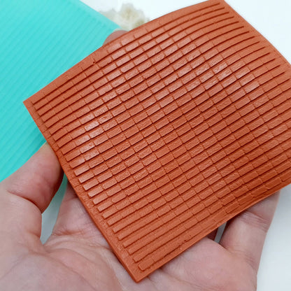 Silicone Texture - Striped Fabric