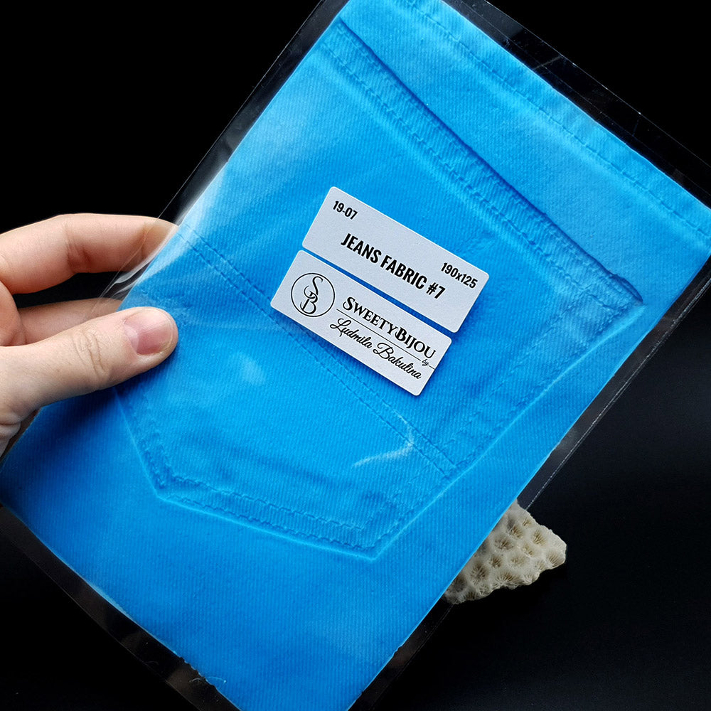 Silicone Texture - Jeans Fabric #7
