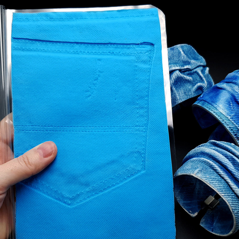 Silicone Texture - Jeans Fabric #7