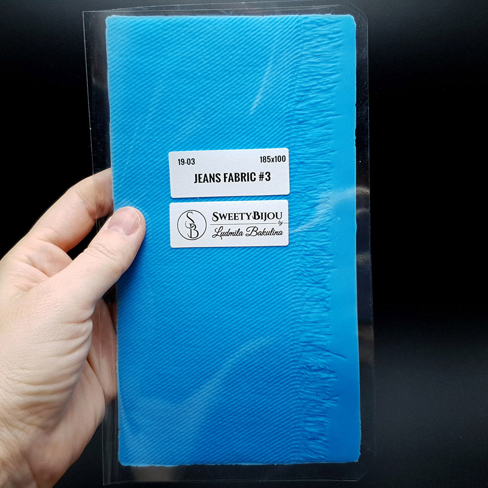 Silicone Texture - Jeans Fabric #3