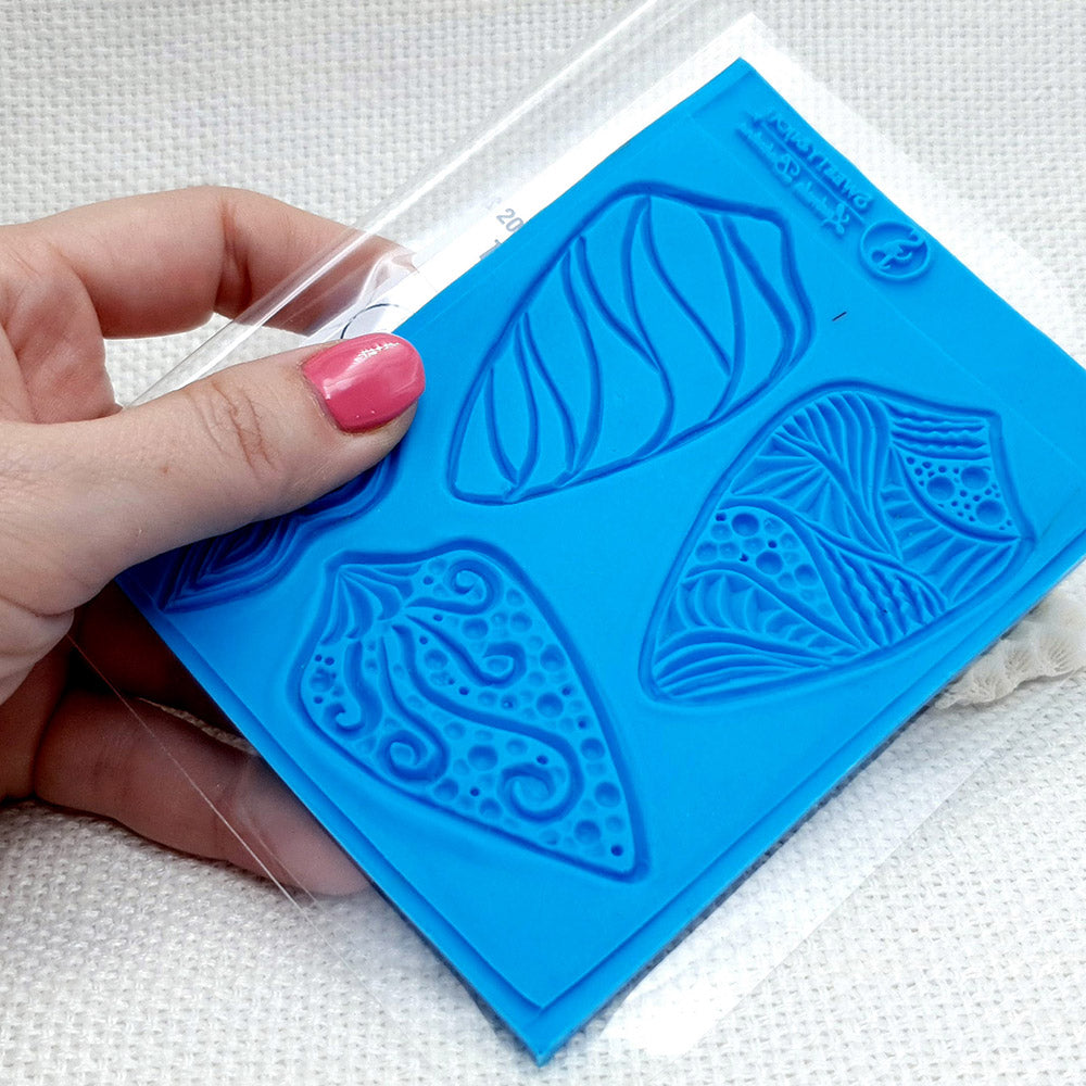 Textured Pendants and Earrings #2