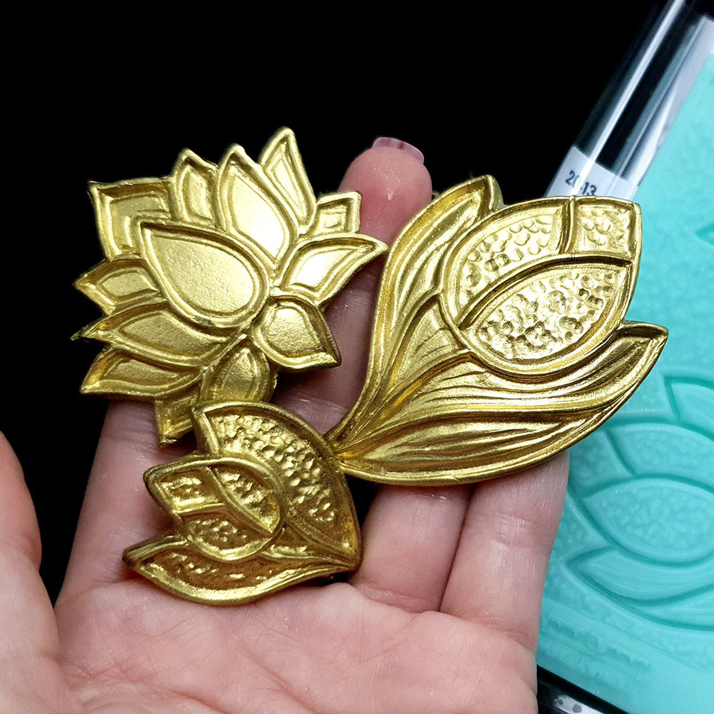 Tulips and Lotus - Cloisonné Enamel