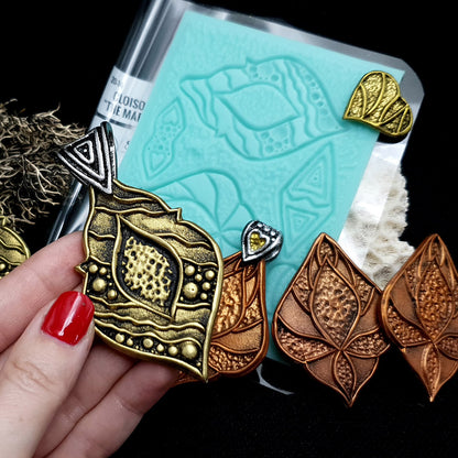 Silicone Texture - Cloisonne Enamel - The Marvelous East