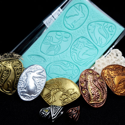 Animals - Large Cloisonné Enamel