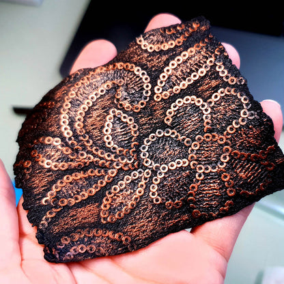 Silicone Texture - Sequins Flowers