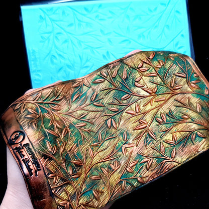 Silicone Texture - Spring Leafs