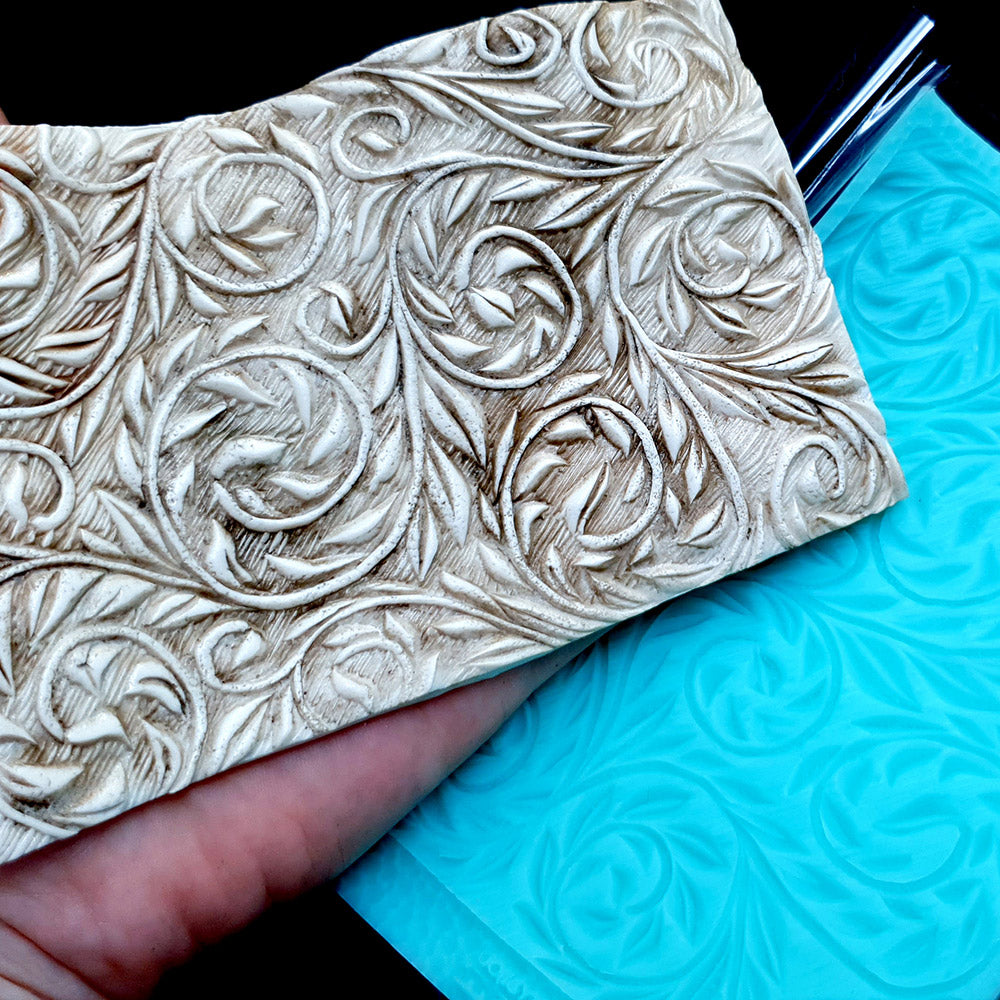 Silicone Texture - Young Fern Leafs