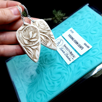 Silicone Texture - Young Fern Leafs