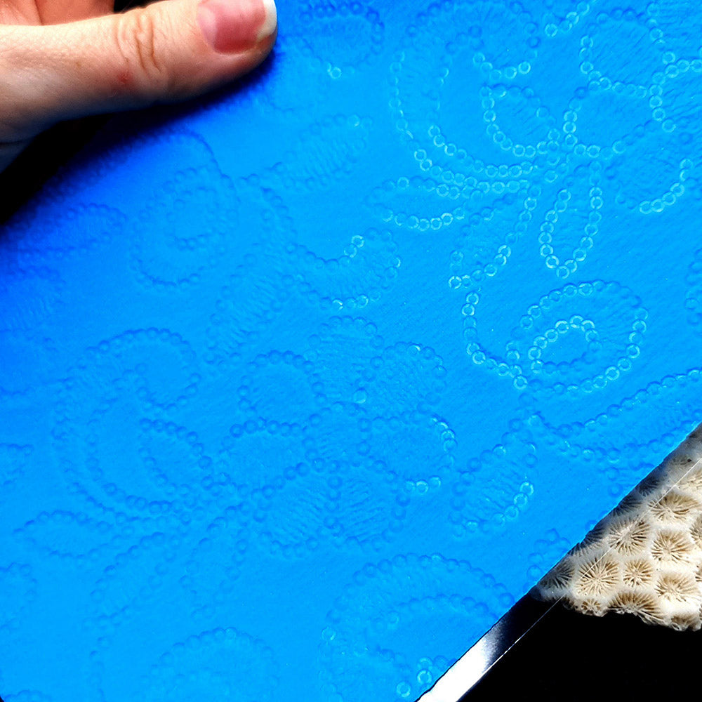 Silicone Texture - Sequins Flowers