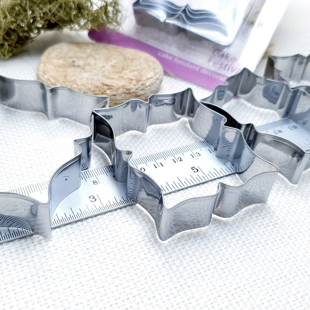 4pcs Stainless Steel Rectangle Shaped Cookie Cutters