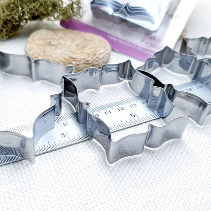 4pcs Stainless Steel Rectangle Shaped Cookie Cutters