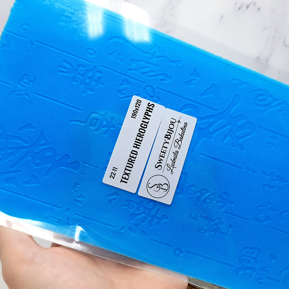 Silicone Texture - Textured Hieroglyphs