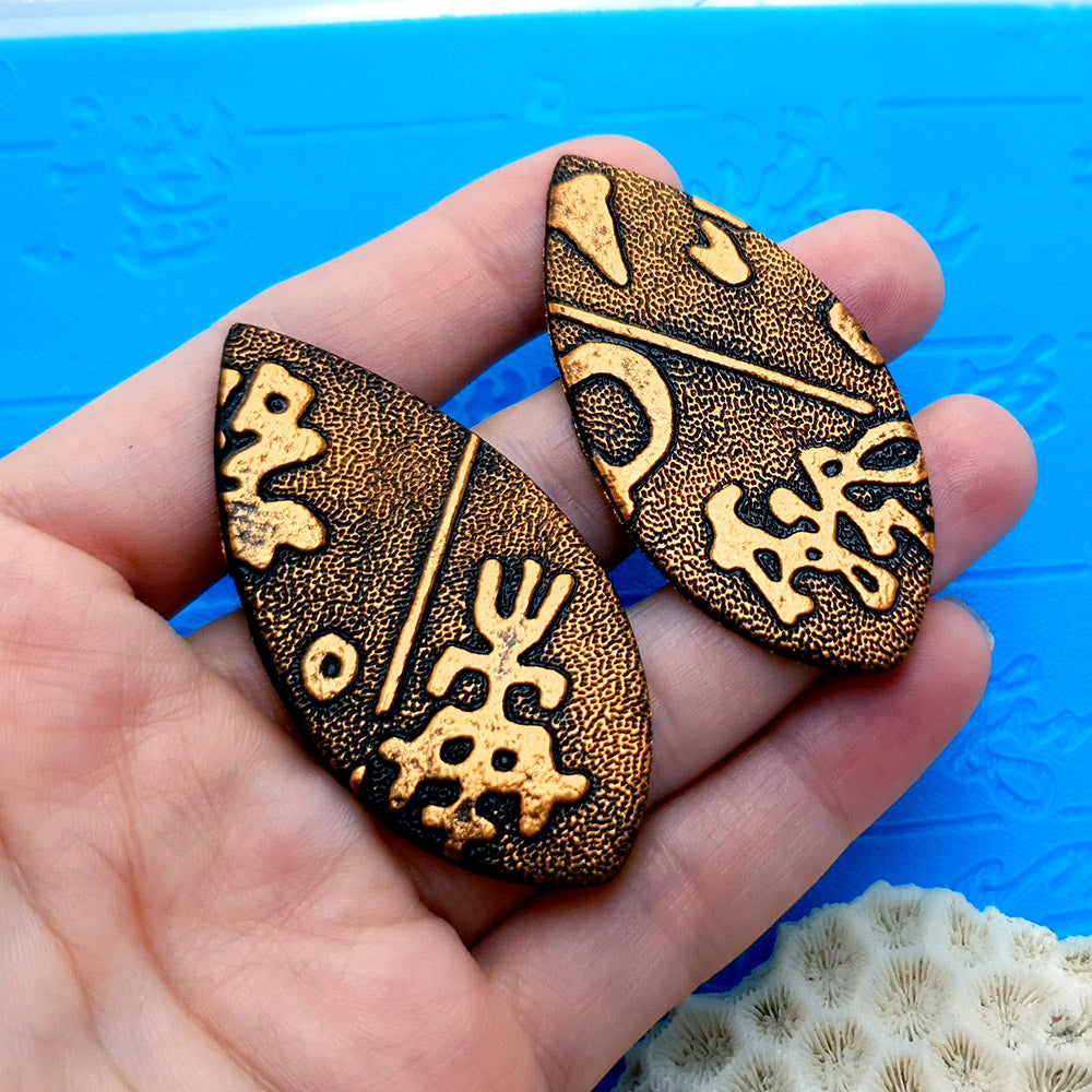 Silicone Texture - Textured Hieroglyphs