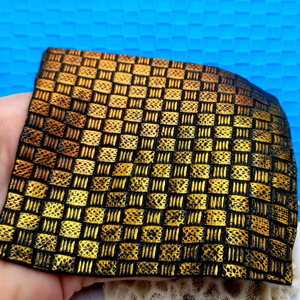 Silicone Texture - Wicker Rug