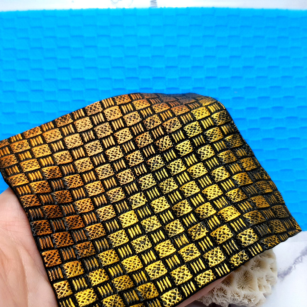 Silicone Texture - Wicker Rug