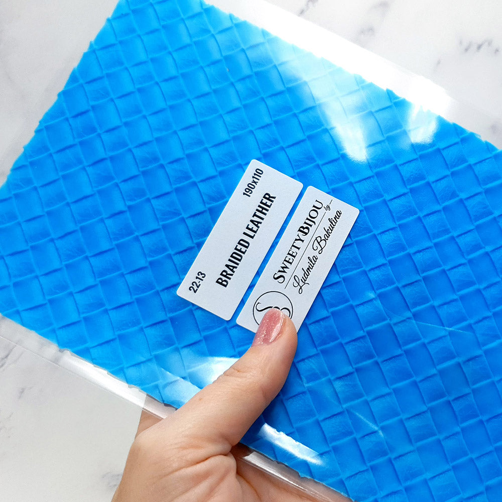 Silicone Texture - Braided Leather