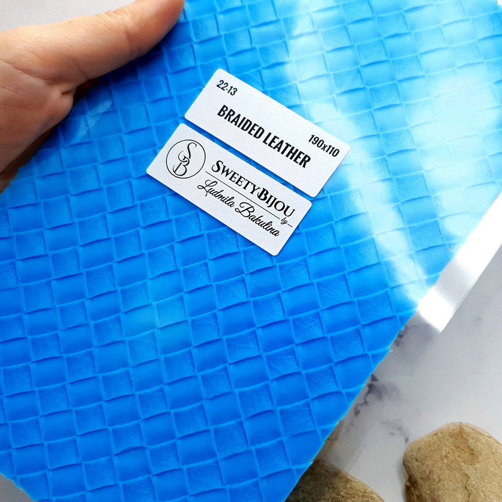 Silicone Texture - Braided Leather