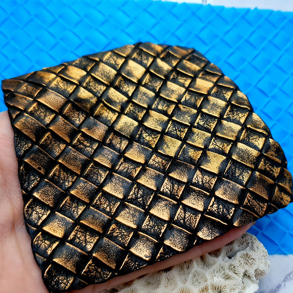 Silicone Texture - Braided Leather