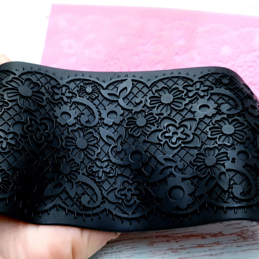 Silicone Texture - "Amazing Flowers Lace"