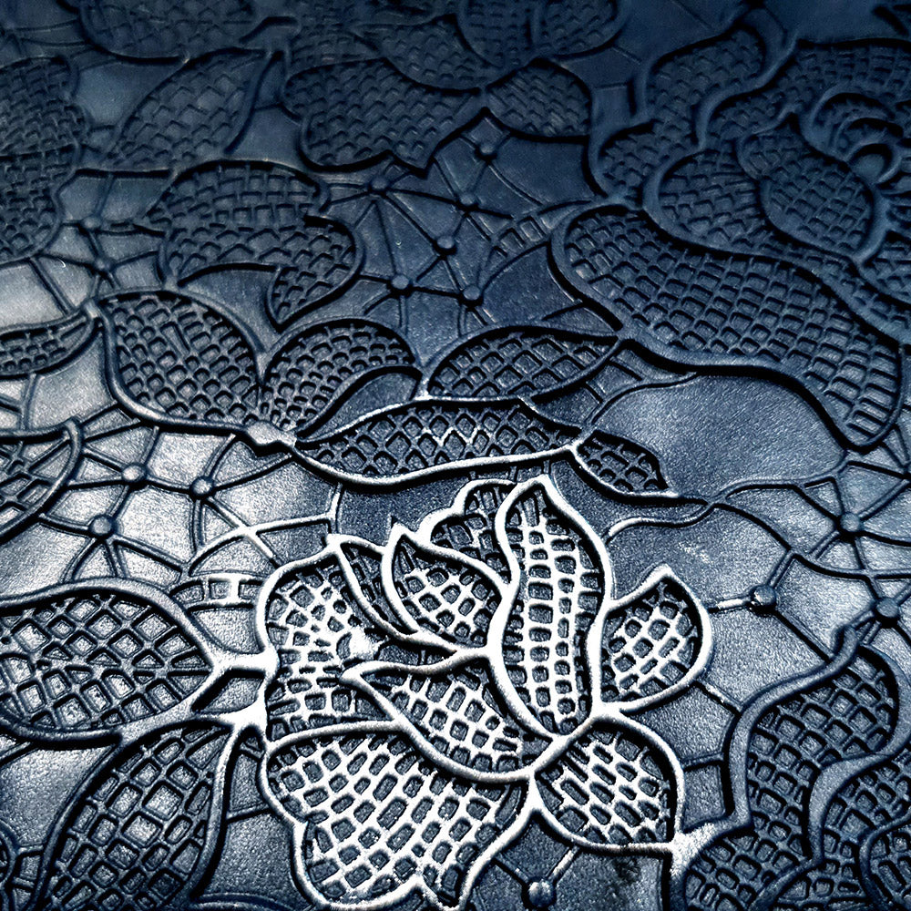 Silicone Texture - “Large Flowers Net Lace”