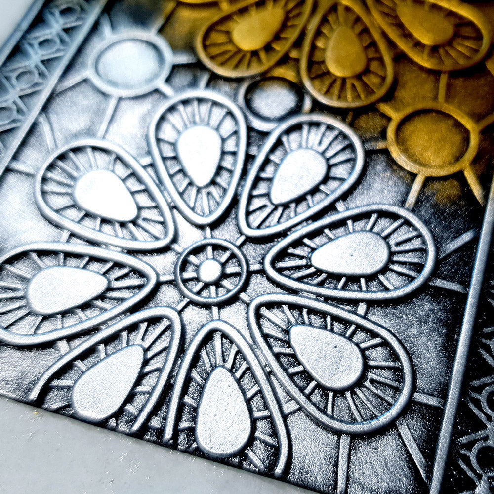 Silicone Texture -"Flowers Net Lace"
