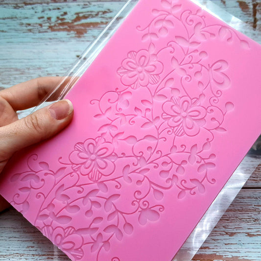 Silicone Texture - “Spring Flowers”