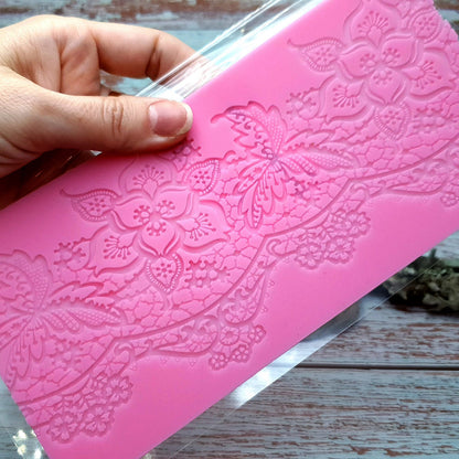 Silicone Texture - “Magical Flowers Lace”