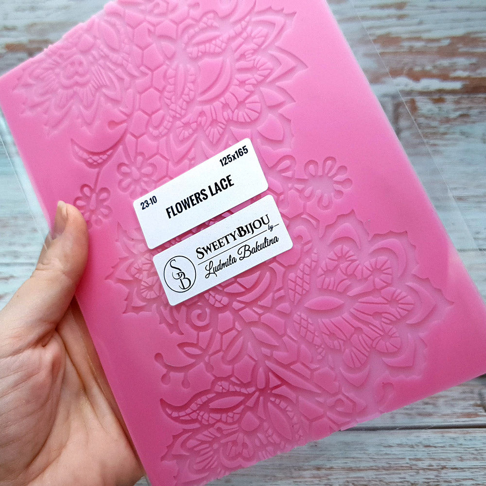 Silicone Texture - “Flowers Lace”