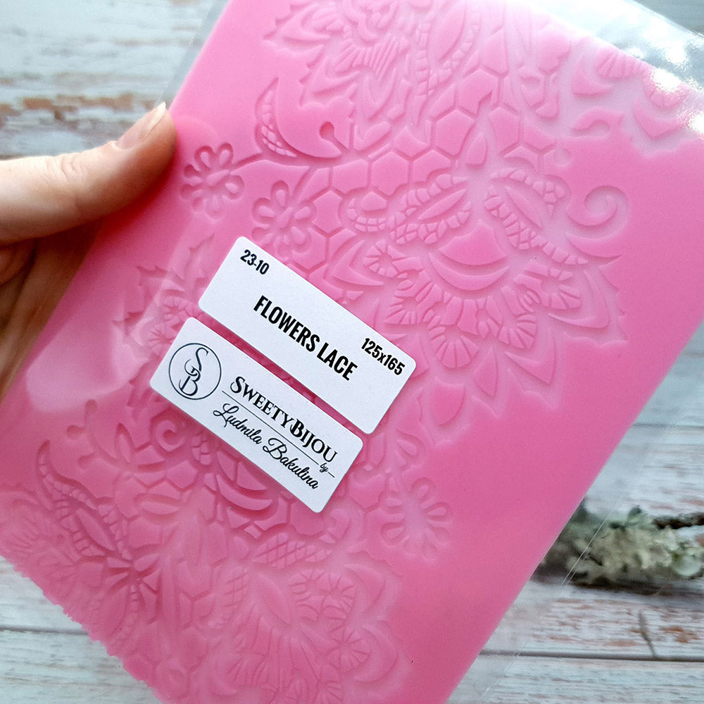 Silicone Texture - “Flowers Lace”