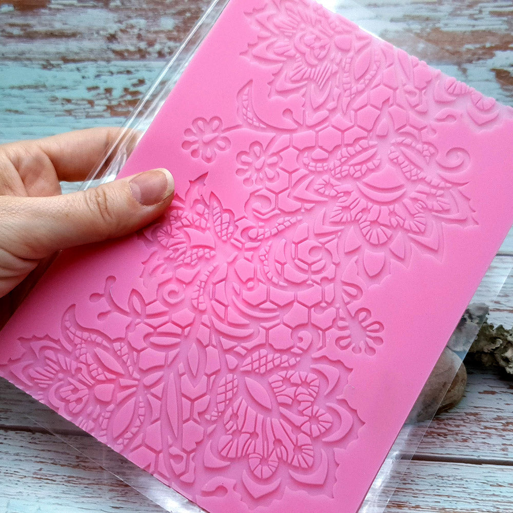 Silicone Texture - “Flowers Lace”