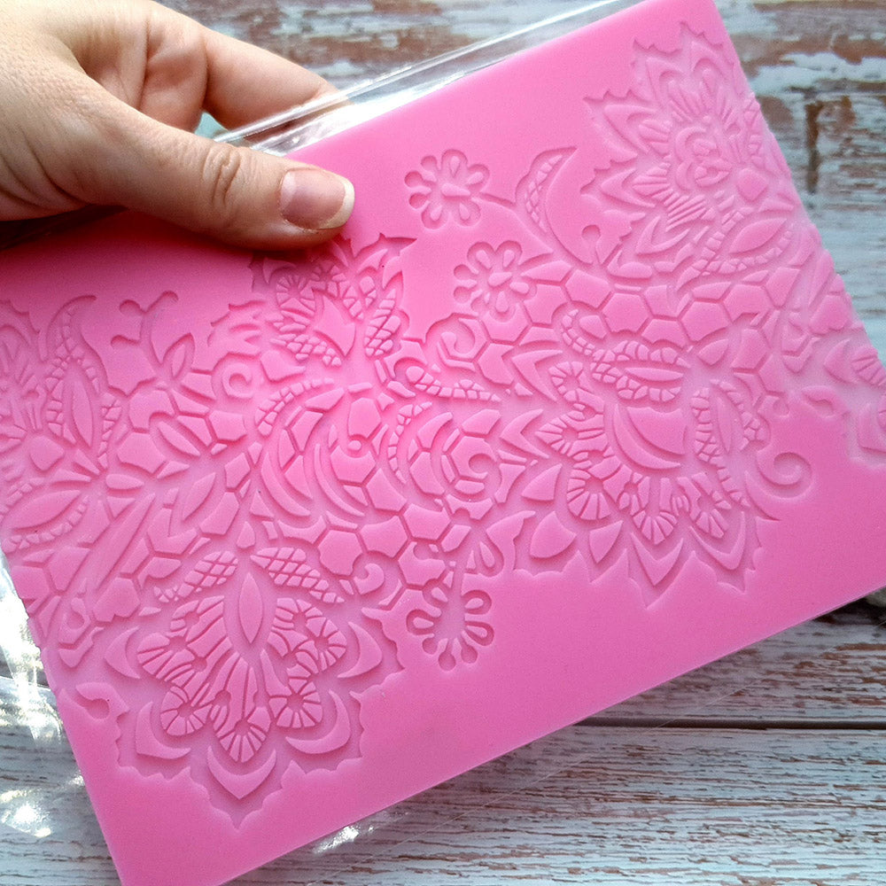 Silicone Texture - “Flowers Lace”