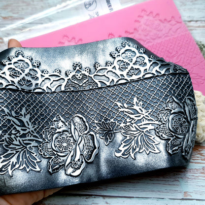 Silicone Texture - “Tender Flowers Lace”